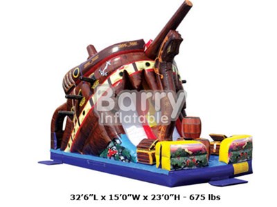 The playground inflatables , treasure island pirate ship playground price BY-IP-007